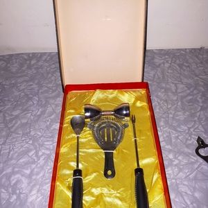 Mid Century Modern Barware in original box